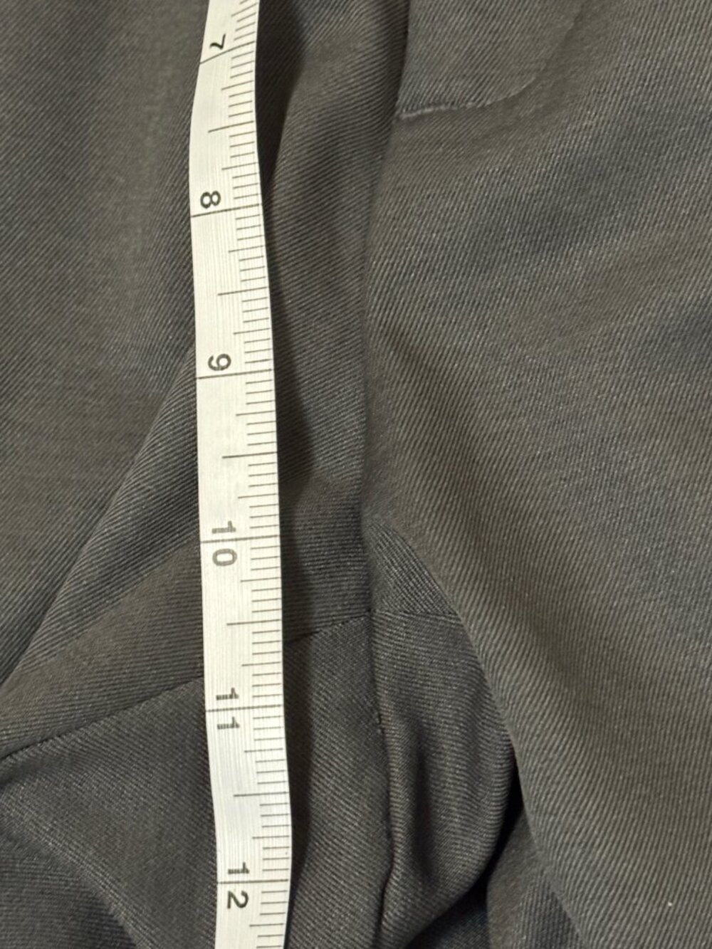 Kenneth Cole Reaction Pants Mens 34 X 30 Gray Dress Flat Front Slacks Workwear - Picture 7 of 10